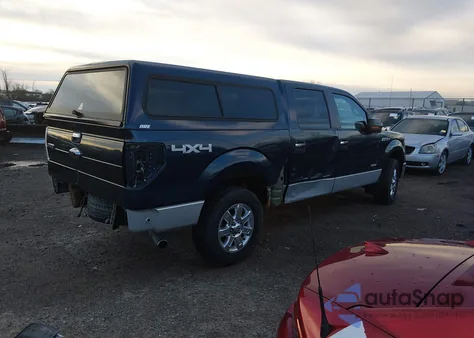 2013 Ford F-150 Xlt из США, поврежденный, VIN 1FTFW1ET3DFB81731